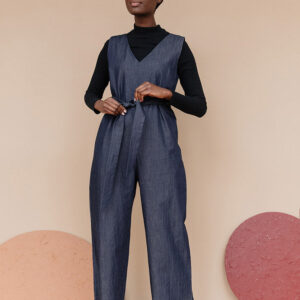Jaipur Denim Jumpsuit - Blue Denim - Image 1