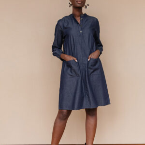 Ranji Dress - Blue Denim - Image 2