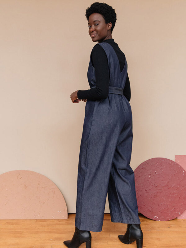 Jaipur Denim Jumpsuit - Blue Denim - Image 2