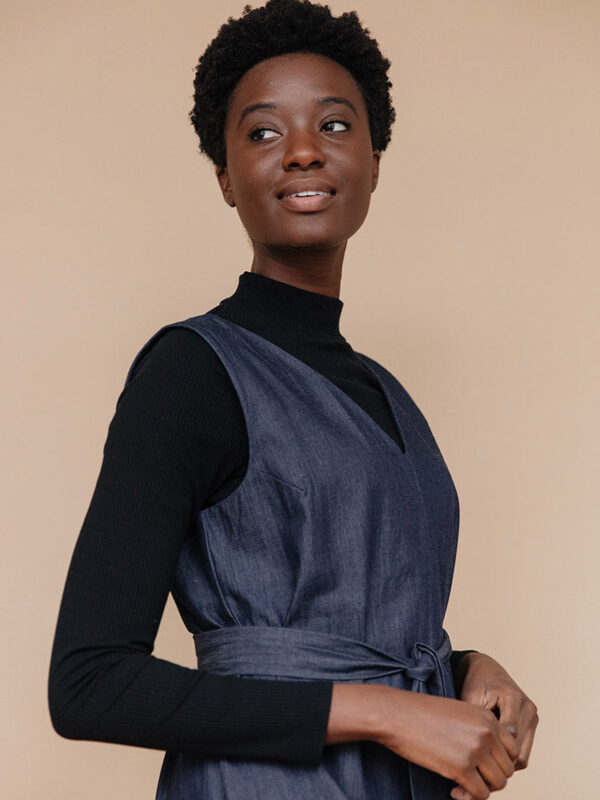 Jaipur Denim Jumpsuit - Blue Denim - Image 4