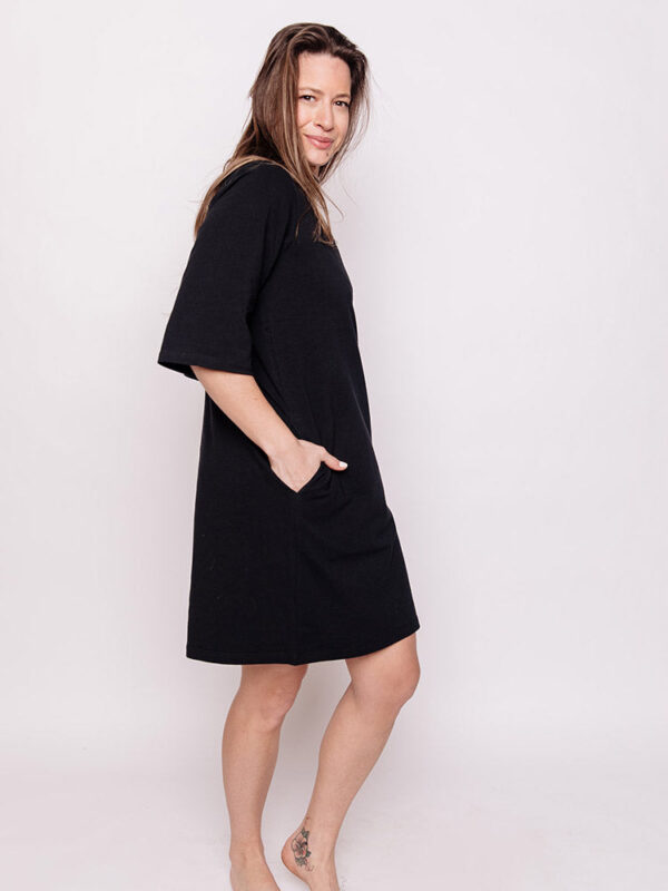 Eve Dress - Black - Image 4