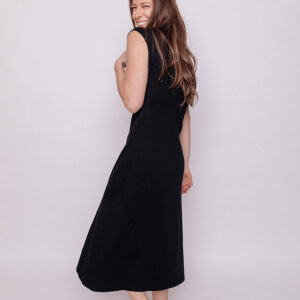 Elise Sheath Dress - Black - Image 5