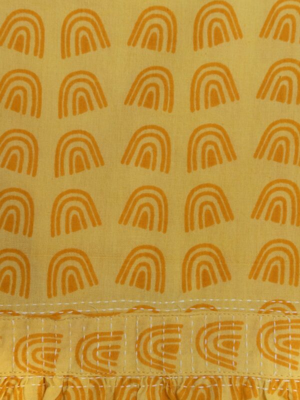 Melody Midi Dress - Sunny Stripes Yellow - Image 5