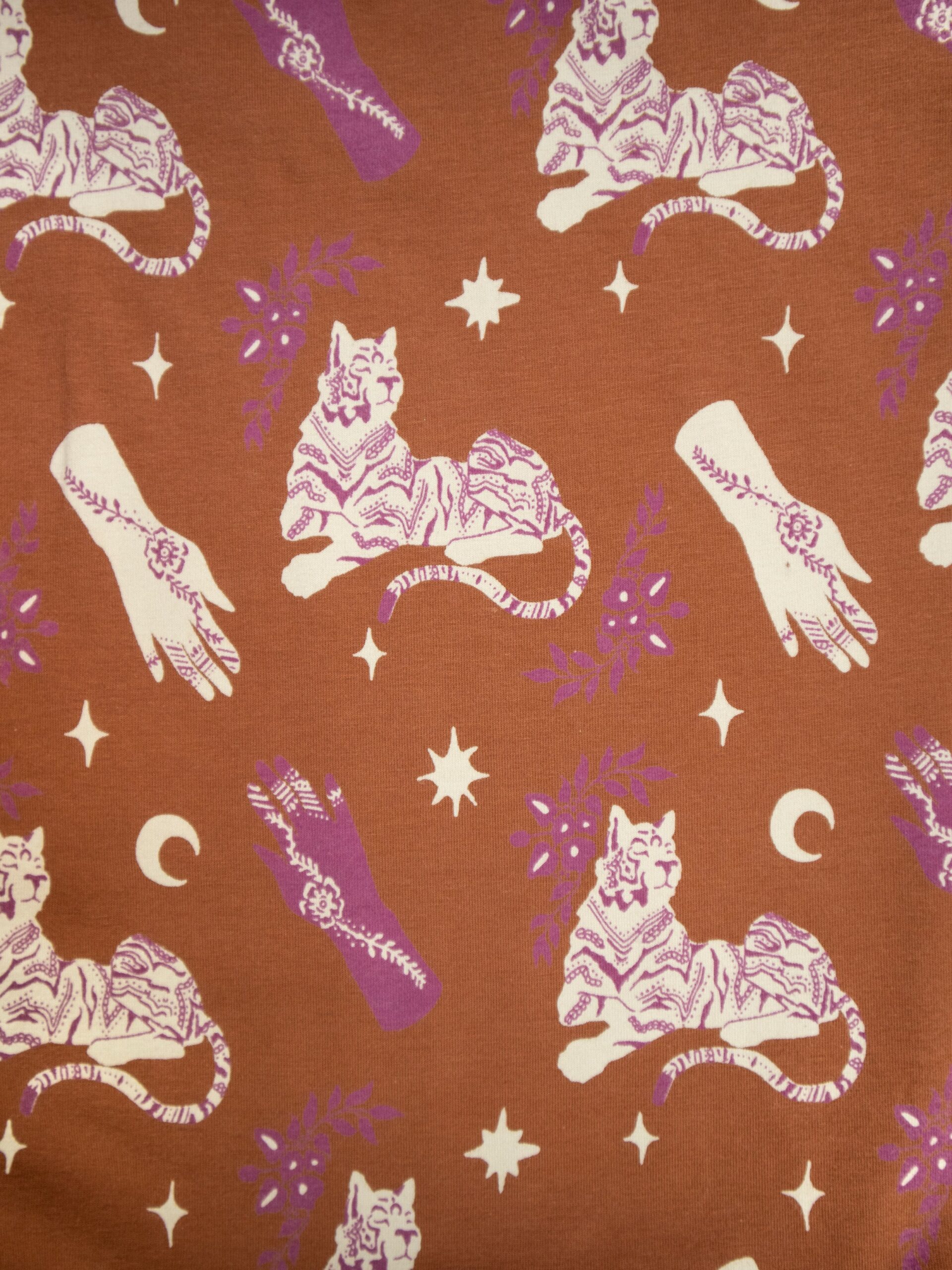 Marley Boxy Wrap Top - Orchid Tigress - Image 6