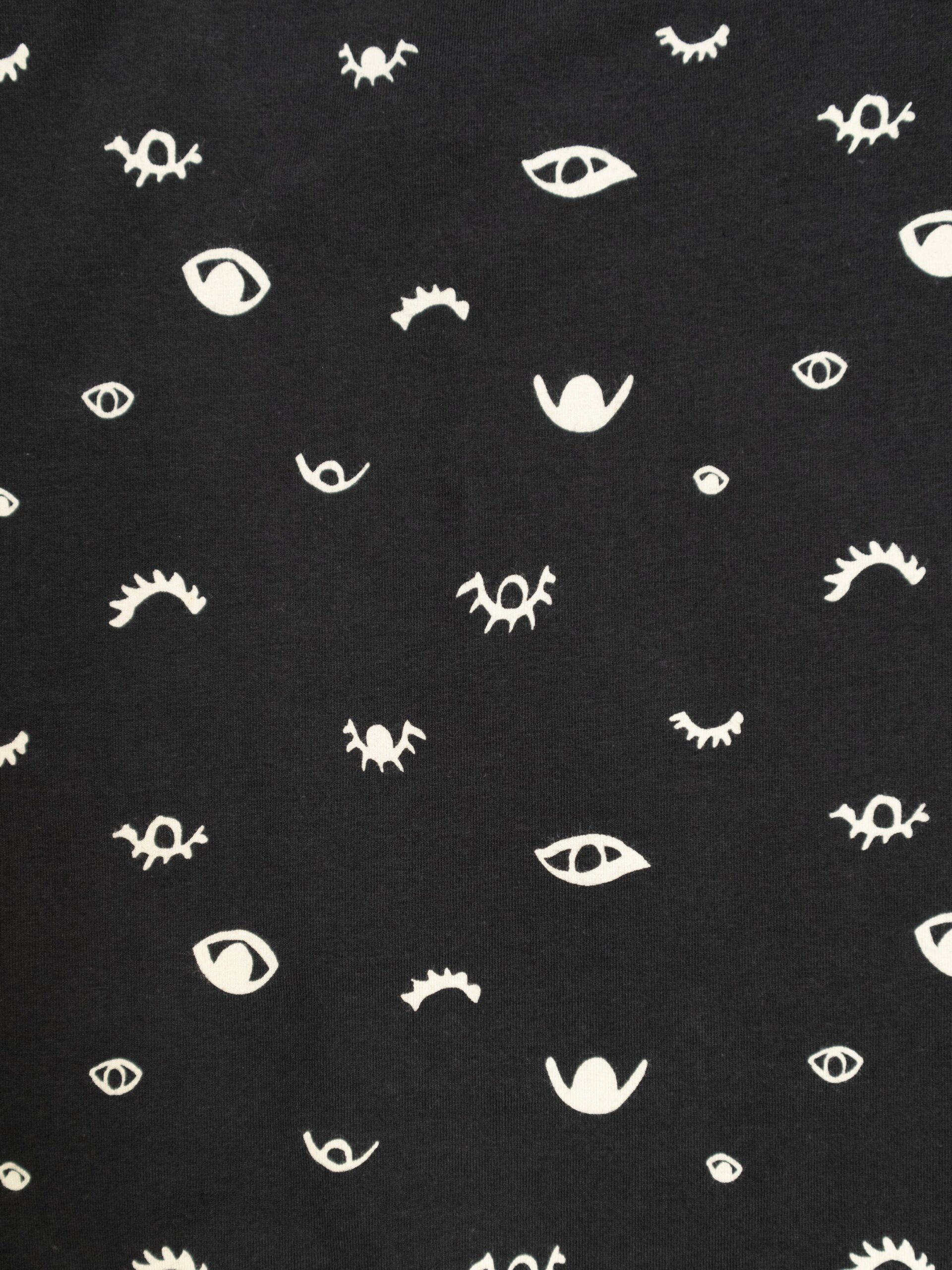 Fae Wide Leg Pant - Onyx Eyes - Image 5