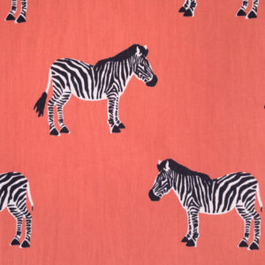 Adelaide Tiered Mini Dress - Zebra Bright Berry - Image 4