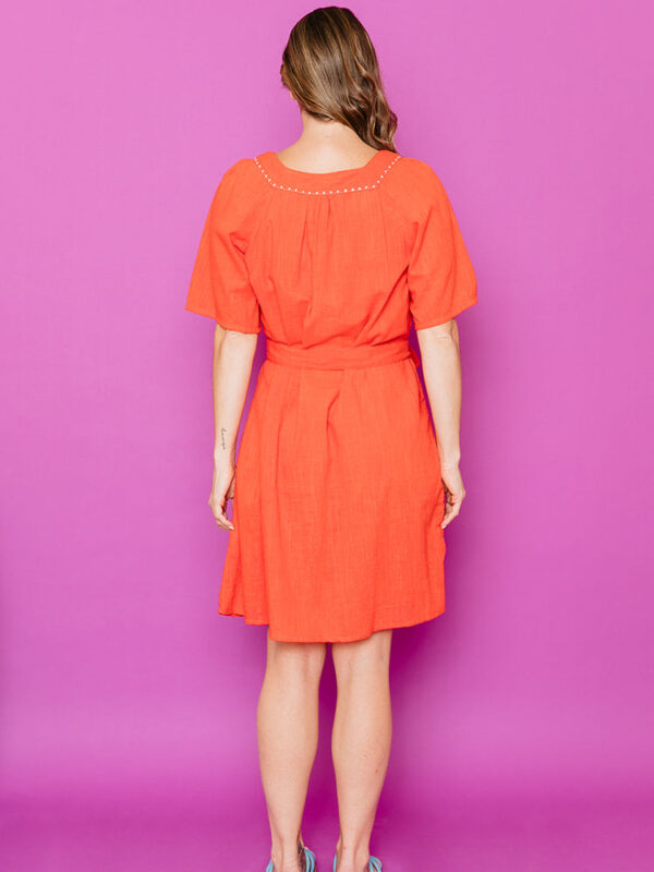 Alexis Mini Dress - Poppy - Image 4