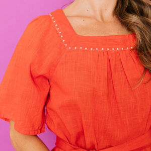 Alexis Mini Dress - Poppy - Image 2