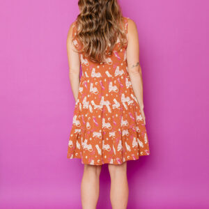 Bellini Tiered Dress - Orchid Tigress - Image 4