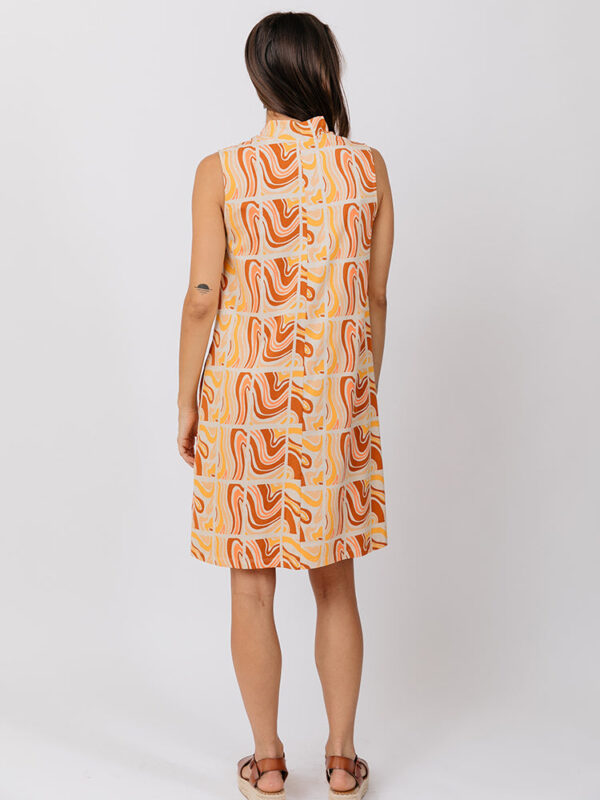 Eve Sleeveless Dress - Sedona Stripe - Image 6