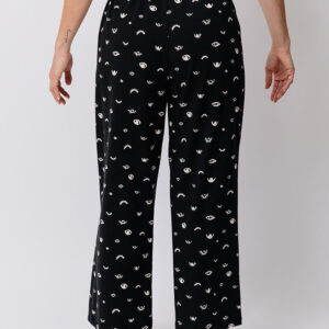 Fae Wide Leg Pant - Onyx Eyes - Image 3