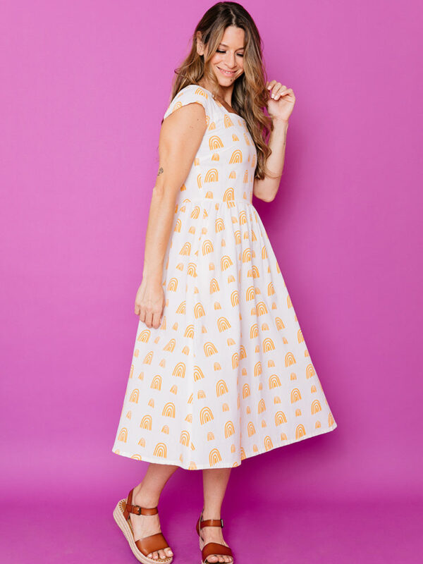 Rupi Midi Dress - Sunny Stripes - Image 3