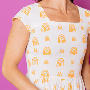 Rupi Midi Dress - Sunny Stripes - Image 6