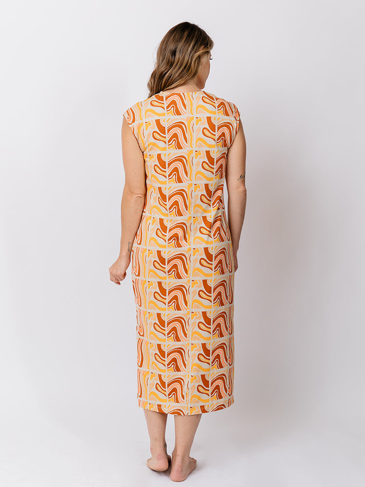 Sasha Shift Dress - Sedona Stripe - Image 4