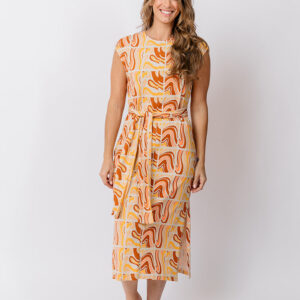 Sasha Shift Dress - Sedona Stripe - Image 2
