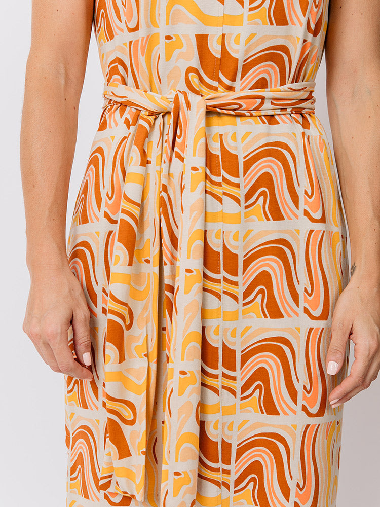 Sasha Shift Dress - Sedona Stripe - Image 6