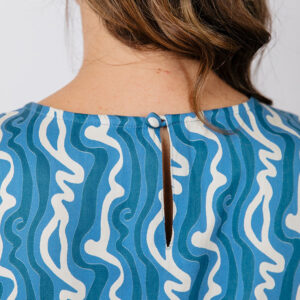 Serenade Dress - Blue Samudra - Image 5