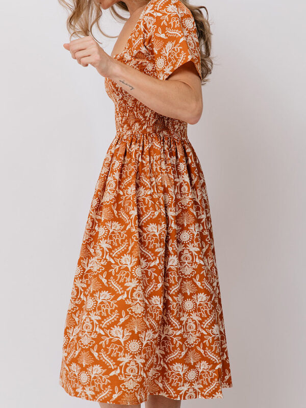 Teddy Dress - Paradise Toile - Image 5