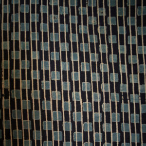 Chennai Mini Dress - Blue Check - Image 4