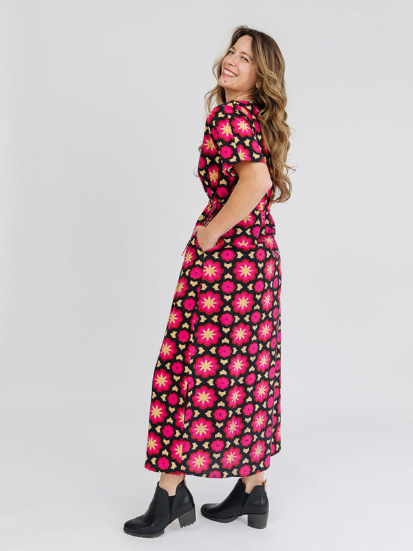 Aimee Maxi Dress - Mod Fuchsia - Image 5