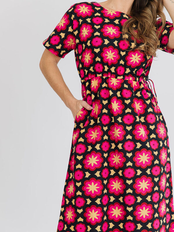Aimee Maxi Dress - Mod Fuchsia - Image 4