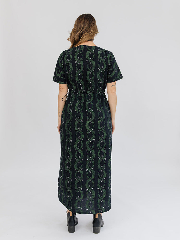 Aimee Maxi Dress - Vine Twist Forest - Image 5