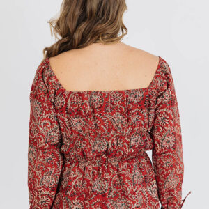 Jules Top - Red - Image 3