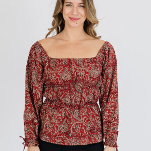Jules Top - Red - Image 2