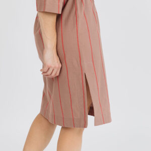 Lori Dress - Cocoa Stripe - Image 6