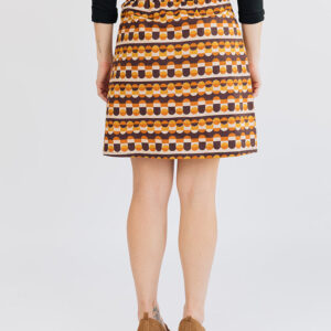 Val Mini Skirt - Circle Stripe Desert - Image 3