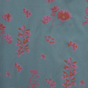 Artsy Traveler Short Sleeve Midi Dress - Botanical Slate - Image 7