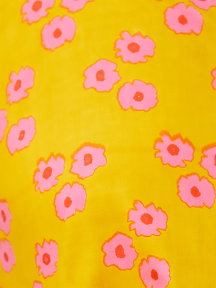 Melody Midi Dress - Floral Trio Marmalade - Image 3