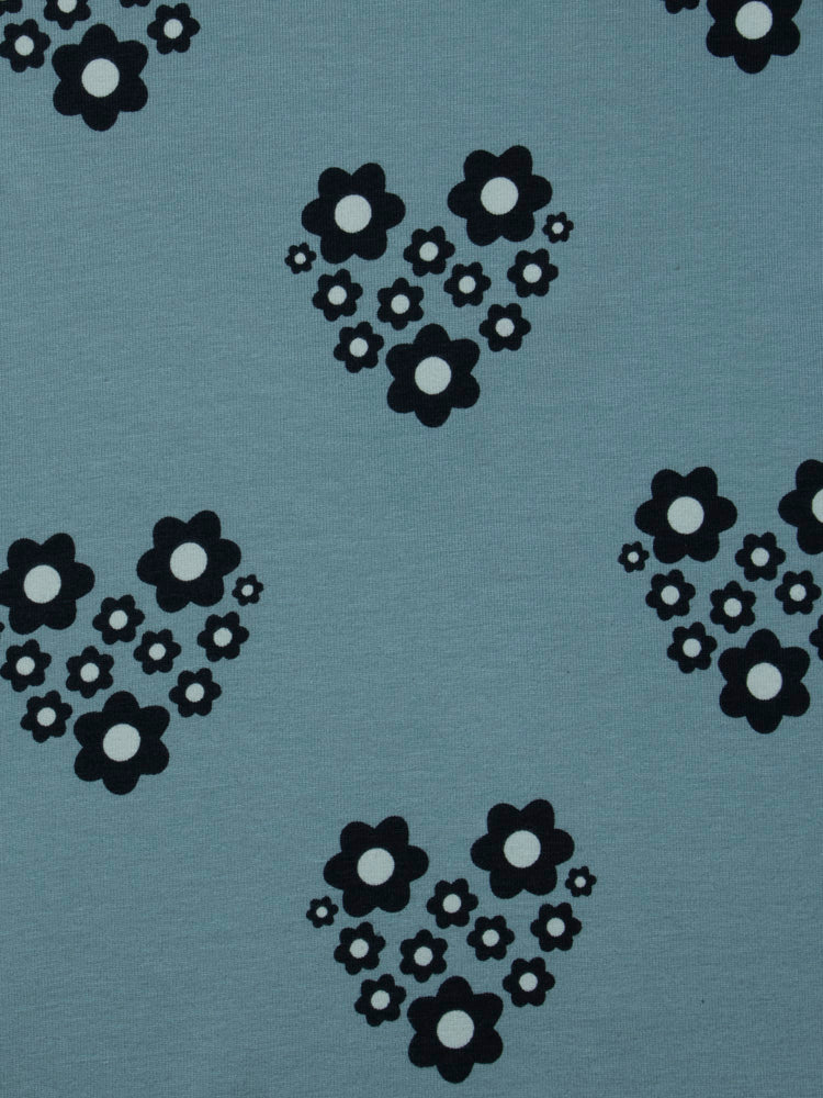 Callie 3/4 Sleeve Plus Size Wrap Dress - Retro Slate - Image 5