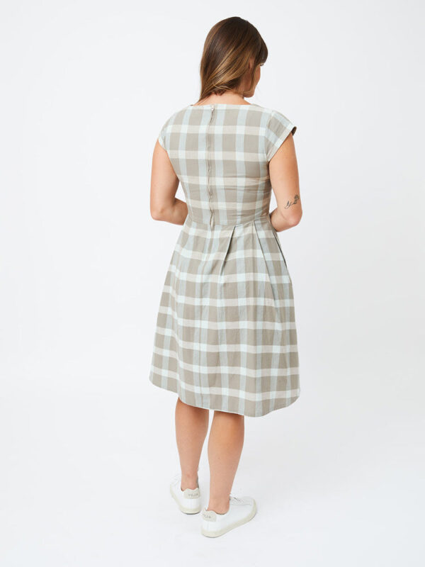 Devonshire Dress - Sterling Plaid - Image 5