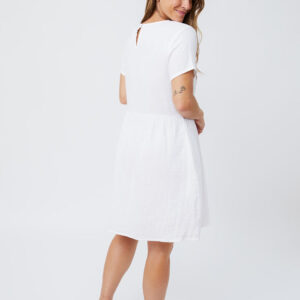 Serenade Dress - White Gauze - Image 4