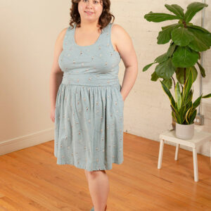Asheville Plus Size Dress - Badminton Slate - Image 3