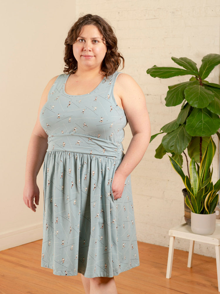 Asheville Plus Size Dress - Badminton Slate - Image 5