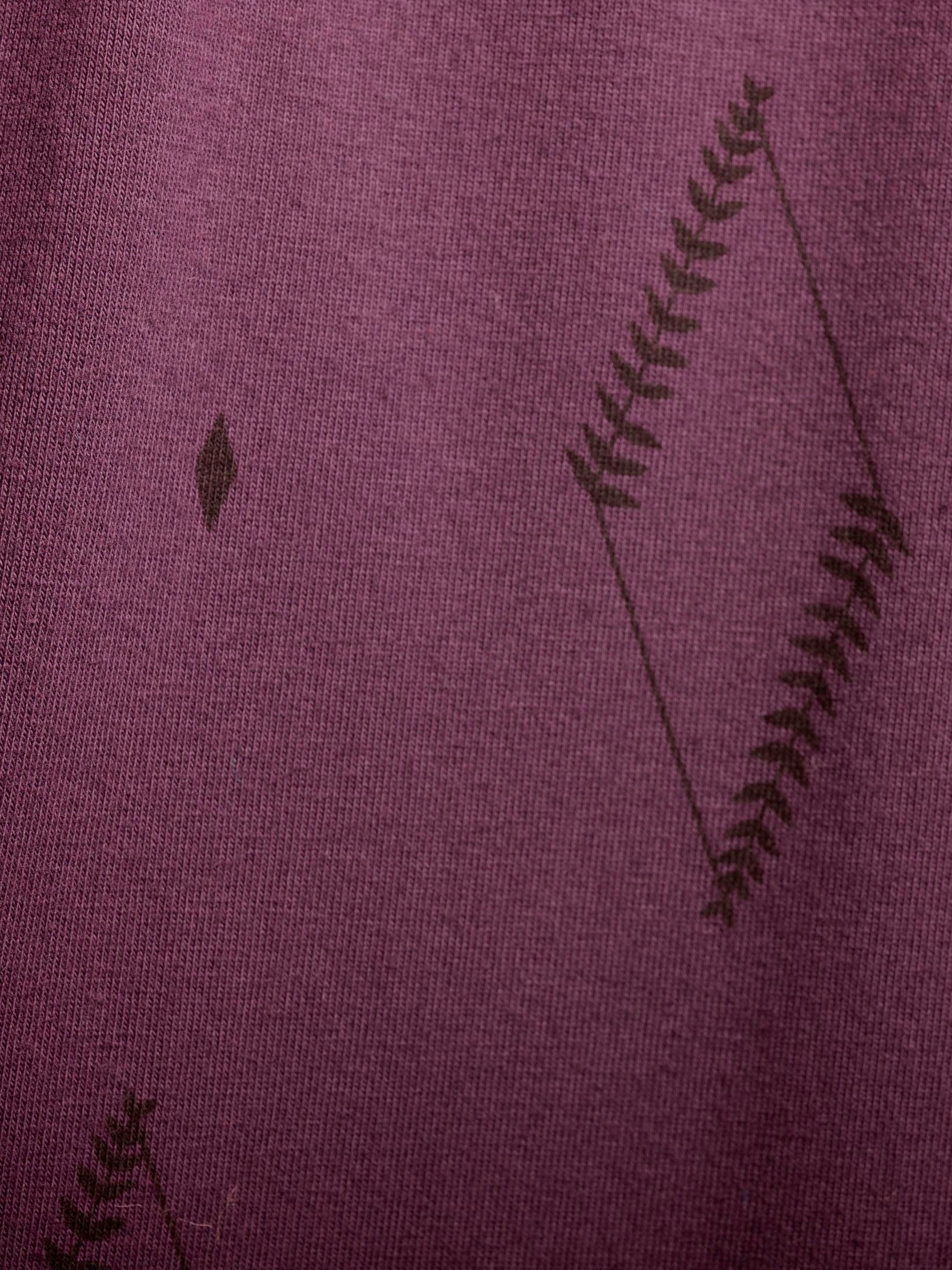 Isla Skirt - Diamond Vine Dark Purple - Image 3