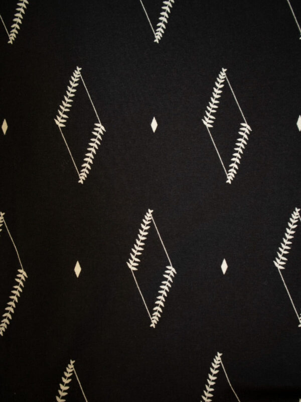 Sweet Seams Dress - Diamond Vine Black - Image 4