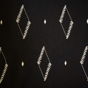 Rita Long Sleeve Jumpsuit - Diamond Vine Black - Image 6