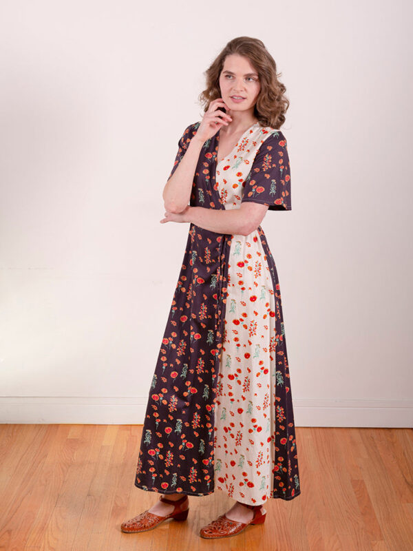 Brea Wrap Dress - Botanical Mix - Image 5