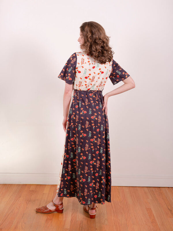 Brea Wrap Dress - Botanical Mix - Image 4