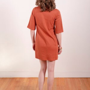 Eve Dress - Sandstone Rib Knit - Image 3