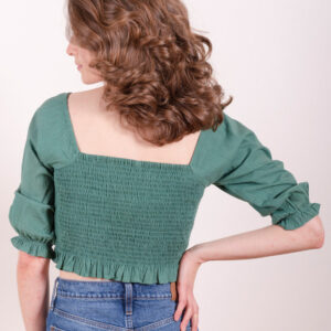 Theodora Blouse - Everglade - Image 2
