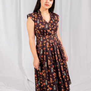 Lucille Dress - Botanical Dusk - Image 2