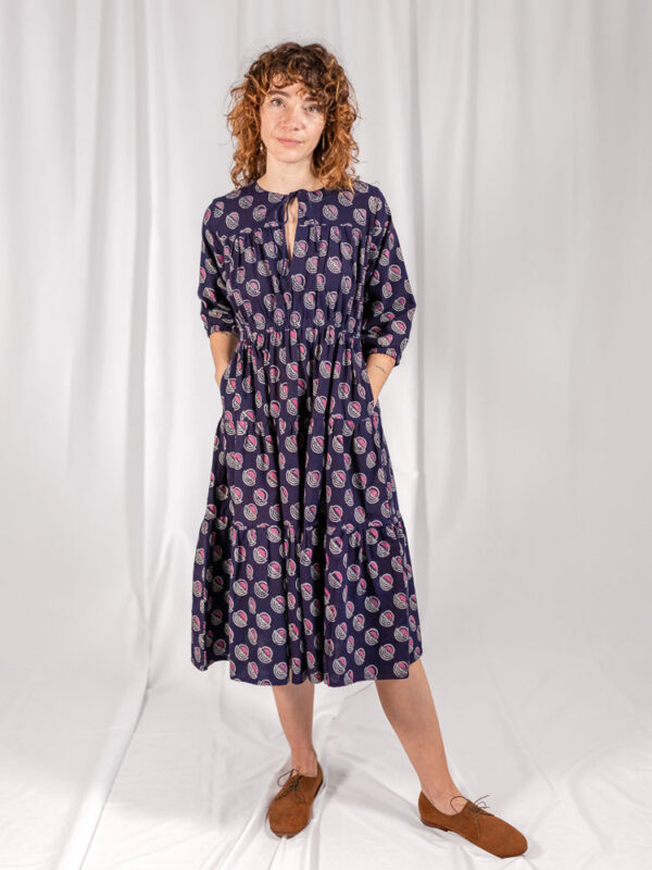 Adriana Dress - Deco Blue - Image 2