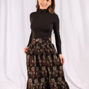 Nahla Midi Skirt - Fall Blossom - Image 3