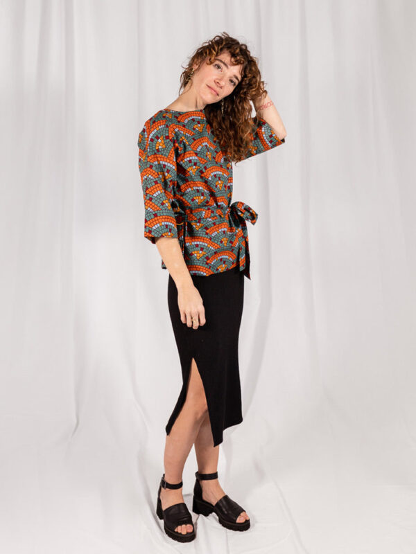 Ruth Top - Mosaic Fan - Image 3