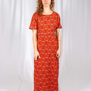 Aimee Maxi Dress - Mod Daisy Spiced Coral - Image 2