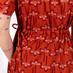 Aimee Maxi Dress - Mod Daisy Spiced Coral - Image 5